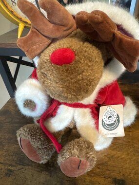 Boyds Bears "Irwin Mooseltoe" plush toy from The Archive Collection